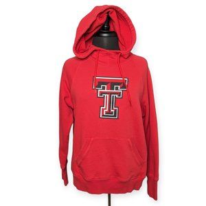 Champion Texas Tech Red Pullover Hoodie Size Large